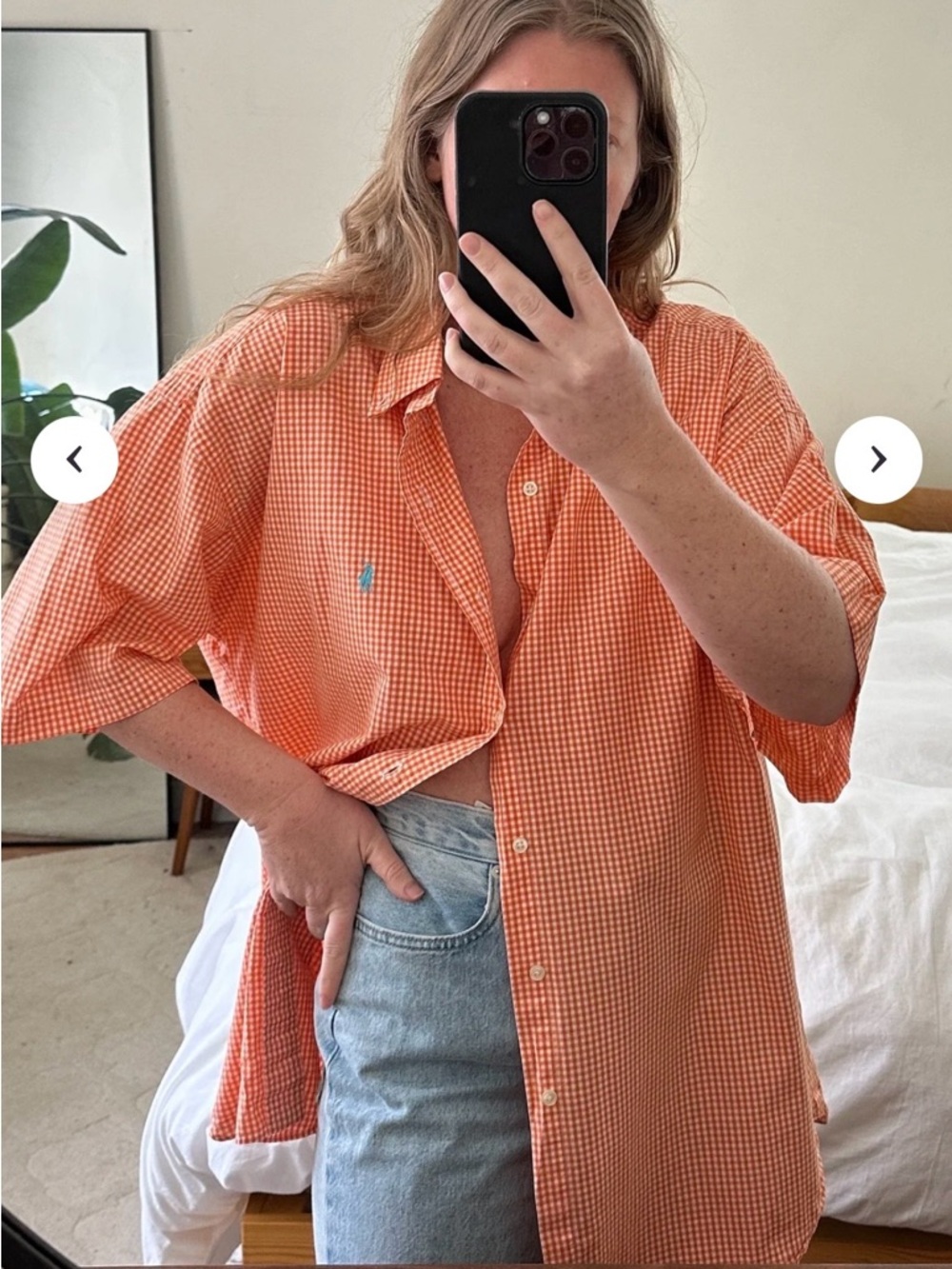 Vintage Ralph Lauren Blake 100% Cotton Button Down